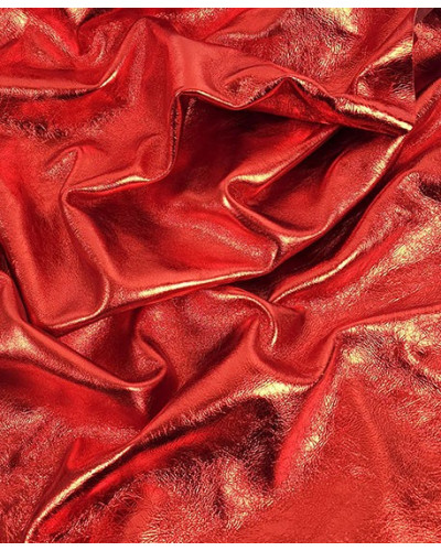 Red 7720 Goat Soft Metallic